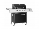 Bormann - LPG Grill Cast Iron Grill with 4 Hobs and Side Eye BBQ4500 - Grills / BBQ - Fireplace Equipment 