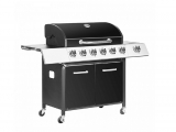 Bormann - LPG Gas Grill Cast Iron Grill with 6 Hobs and Side Eye BBQ4600 - Grills / BBQ - Fireplace Equipment 