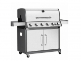Bormann - Gas Grill Cast Iron Grill with 6 Hobs and Side Eye BBQ5200 - Grills / BBQ - Fireplace Equipment 