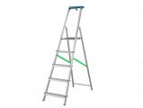 Bormann - BHL9000 Aluminum Staircase 3 + 1 Stairs 138cm - Ladders