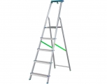 Bormann - BHL9020 Aluminum Staircase 4 + 1 Stairs - Ladders