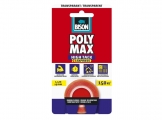 POLYMAX TAPE TRANSPARENT ΤΑΙΝΙΑ ΔΙΠΛΗΣ ΟΨΗΣ 1,5MX19MM BISON - Tapes