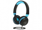MPOW headphones για παιδιά CHE1 BH358A, noise limit, 3.5mm, μαύρο-μπλε - Περιφερειακά PC