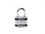 Masterlock - Excellent 44mm Boron Stainless Steel Shipping Padlock Boron - Safe deposit boxes -Security Locks - Padlocks