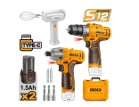 Εργαλεία Μπαταρίας 12V Li-Ion Σετ 3 τεμ. - Set Εργαλείων Μπαταρίας