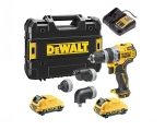 Dewalt Δραπανοκατσάβιδο Μπαταρίας 12V XR Multi – Head 2×3.0Ah Brushless - Δραπανοκατσάβιδα / Παλμικά Κατσαβίδια / Διαμαντοτρύπανα