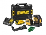 Dewalt DCE088D1G18 Laser Σταυρού 18V XR Πράσινο 1x2Ah - Laser