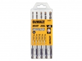 DeWALT - Τρυπάνια Σετ 5 τεμαχίων Multi Material - Τρυπάνια - Βελόνια - Καλέμια