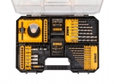 DeWALT - Extreme Impact Torsion 100-piece Plastic Case Set - Set of Accessories