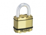 Masterlock - EXCELL padlock with maximum security 45mm with bronze finish - Safe deposit boxes -Security Locks - Padlocks