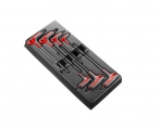 Facom - Set with 7 Keys Allen Grip & Head Bead - Wrenches