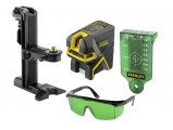 STANLEY - 2-Point Line Laser Leaf with Green Beam - Level Tools