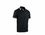 FACOM Κοντομάνικο Polo Soccer Black/Red - Working T-Shirt