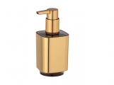 WENKO - Auron Plastic Gold Liquid Soap Dispenser - Home Bathroome / Items
