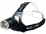 Krausmann - Rechargeable Head Lens 300lm - Flashlight