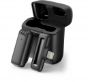 APEXEL ασύρματο μικρόφωνο APL-MIC013 με θήκη φόρτισης, Lightning, 2.4GHz, μαύρο - Extras
