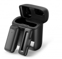 APEXEL ασύρματο μικρόφωνο APL-MIC007 με θήκη φόρτισης, USB-C, 2.4GHz, μαύρο - Extras