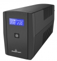 POWERTECH UPS Line Interactive PT-1295 με οθόνη, 850VA, 510W, 2x Schuko - UPS - Σταθεροποιητές