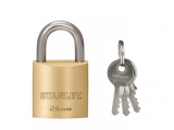 Stanley - Padlock for outdoor use 25mm with 3 keys - Safe deposit boxes -Security Locks - Padlocks
