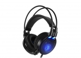 SADES Gaming Headset Octopus Plus με δόνηση, multiplatform, USB, μαύρο - Περιφερειακά PC