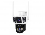 VSTARCAM smart κάμερα CS667DR, dual lens, 3MP, WiFi, SD, PTZ, IP66 - Security systems