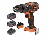 Krausmann - Impact Cordless Screwdriver 20V 2x4Ah - Drill screwdriver / Diamond drill bits