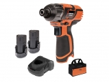 Krausmann - Παλμικό Κατσαβίδι Μπαταρίας 12V 2x2Ah - Δραπανοκατσάβιδα / Παλμικά Κατσαβίδια / Διαμαντοτρύπανα