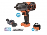Krausmann - Brushless Μπουλονόκλειδο 20V 1x4Ah με Υποδοχή 1/2