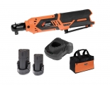 Krausmann - Electric Rattles 12V 2x2Ah - Ratchets - Rod - Extensions