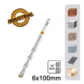 Διαμαντοτρύπανο 6x100mm 1/4 Hex - Τρυπάνια - Βελόνια - Καλέμια