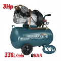 Bormann BAT5015 Air Compressor with Power 3hp and Airbox 100lt - Αir compressors