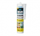 SILICONE GLASS ΔΙΑΦΑΝΗ 280ml BISON - Κόλλες - Σιλικόνες - Σφραγιστικά