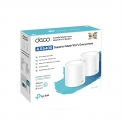 TP-LINK Home Mesh Wi-Fi System Deco X60, 5400Mbps AX5400, Ver. 3.2, 2τμχ - Networking