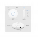 UBIQUITI Access Point UniFi U6 Pro, Wi-Fi 6, 5.300Mbps, 2.4/5GHz, PoE - Networking