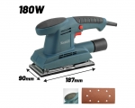 Bormann - BSS2100 Pulse Sander 180W with Suction System - Sanders