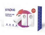STRONG Powerline Kit POWERL1000TRIEUV2, Passthrough, 1000Mbps, 3τμχ - Networking