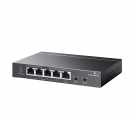 TP-LINK desktop switch TL-SG1005P-PD, 5x Gigabit θύρες, PoE+, UN/1.0 - Networking