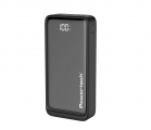 POWERTECH power bank PT-1327 με οθόνη, 20000mAh, 22.5W, μαύρο - Power Bank