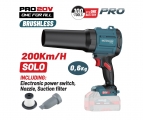 BORMANN Pro BBP5442 Φυσητήρας-Απορροφητήρας Compact,Brushless Μπαταρίας 20V, SOLO - Blowers - Vacuums