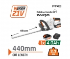 NAKAYAMA Pro EC1651X4 Ψαλίδι Μπορντούρας Μπαταρίας 21V, Li-Ion, 1x4Ah, με Περιστρεφόμενη Λαβή 90° - Brush Cutters - Hedge Trimmers 