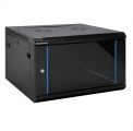 POWERTECH επιτοίχια καμπίνα rack 19 NETW-0037, 600 x 450 x 370mm, 6U - Networking