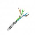 POWERTECH καλώδιο δικτύου CAB-N298, Cat 6 S/FTP, CCA, 24AWG, 305m, γκρι - Cables - Adapters