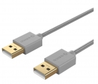 ORICO καλώδιο USB 2.0 U2-AA02, 480Mbps, 1m, γκρι - Cables - Adapters