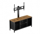 BRATECK έπιπλο τηλεόρασης με βάση WP2006ST-BR, 37-75, 115x38x131.3cm, καφέ - Image - Audio