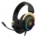 SADES gaming headset Alchemist, USB σύνδεση, 50mm, V7.1 surround, ENC, RGB, multi-platform, μαύρο - Περιφερειακά PC