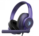SADES gaming headset UPOWER, 3.5mm σύνδεση, 40mm, μωβ - Περιφερειακά PC