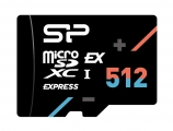 SILICON POWER κάρτα μνήμης microSDXC Express Hypera, 512GB, PCIe Gen 3x1, C10 UHS-I U3 A1 V30 - Περιφερειακά PC