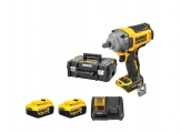 DEWALT ΜΠΟΥΛΟΝΟΚΛΕΙΔΟ 1/2 18V Li-Ion XR BRUSHLESS (2x5.0Ah) ΣΕ TSTAK - Μπουλονόκλειδα - Καστάνιες