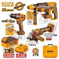 Εργαλεία Μπαταρίας 20V Li-Ion Σετ 3 τεμ. - Set Cordless Tools
