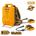 Μπαταρία Πλάτης 20V/20V+20V 60.0Ah/30.0Ah Li-Ion - Μπαταρίες
